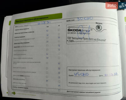 Белый Шкода Kodiaq, объемом двигателя 1.98 л и пробегом 74 тыс. км за 29500 $, фото 34 на Automoto.ua