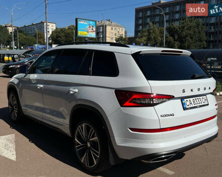 Білий Шкода Kodiaq, об'ємом двигуна 2 л та пробігом 122 тис. км за 39800 $, фото 11 на Automoto.ua