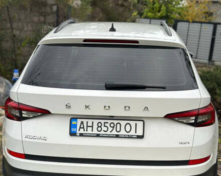 Белый Шкода Kodiaq, объемом двигателя 1.9 л и пробегом 78 тыс. км за 30900 $, фото 11 на Automoto.ua
