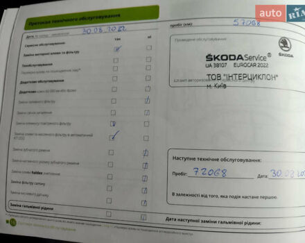 Белый Шкода Kodiaq, объемом двигателя 1.98 л и пробегом 74 тыс. км за 29500 $, фото 29 на Automoto.ua