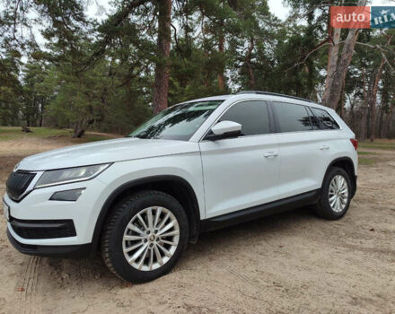 Белый Шкода Kodiaq, объемом двигателя 1.98 л и пробегом 74 тыс. км за 29500 $, фото 6 на Automoto.ua