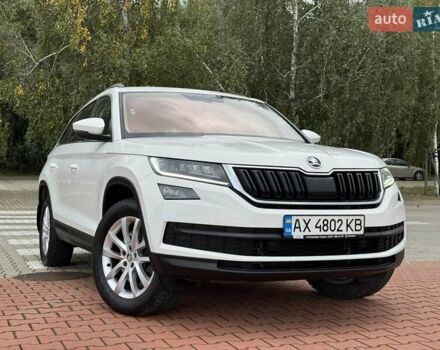 Белый Шкода Kodiaq, объемом двигателя 1.98 л и пробегом 56 тыс. км за 30500 $, фото 36 на Automoto.ua