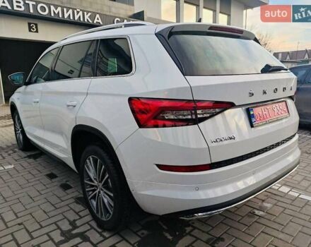 Білий Шкода Kodiaq, об'ємом двигуна 1.97 л та пробігом 190 тис. км за 30950 $, фото 6 на Automoto.ua