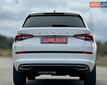 Белый Шкода Kodiaq, объемом двигателя 2 л и пробегом 153 тыс. км за 35600 $, фото 27 на Automoto.ua