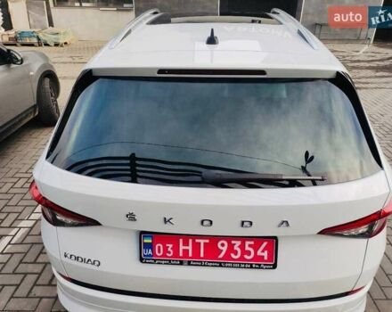 Білий Шкода Kodiaq, об'ємом двигуна 1.97 л та пробігом 190 тис. км за 30950 $, фото 16 на Automoto.ua