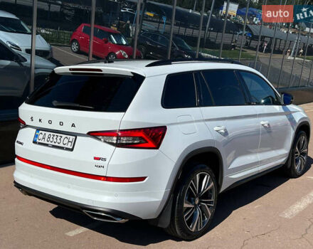 Білий Шкода Kodiaq, об'ємом двигуна 2 л та пробігом 122 тис. км за 39800 $, фото 4 на Automoto.ua