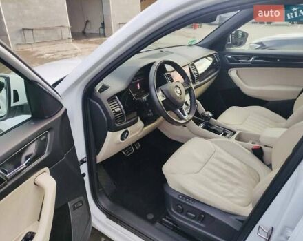 Білий Шкода Kodiaq, об'ємом двигуна 1.97 л та пробігом 190 тис. км за 30950 $, фото 23 на Automoto.ua