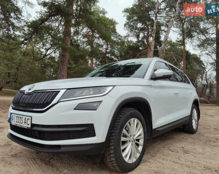 Белый Шкода Kodiaq, объемом двигателя 1.98 л и пробегом 74 тыс. км за 29500 $, фото 13 на Automoto.ua