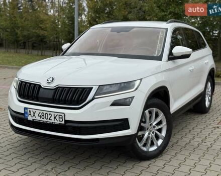 Белый Шкода Kodiaq, объемом двигателя 1.98 л и пробегом 56 тыс. км за 30500 $, фото 8 на Automoto.ua