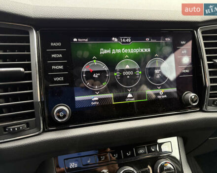 Белый Шкода Kodiaq, объемом двигателя 1.98 л и пробегом 232 тыс. км за 23000 $, фото 8 на Automoto.ua