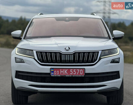 Белый Шкода Kodiaq, объемом двигателя 2 л и пробегом 153 тыс. км за 35600 $, фото 8 на Automoto.ua