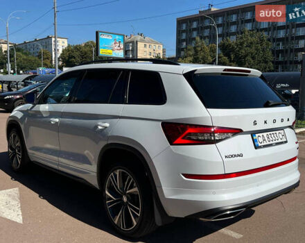 Білий Шкода Kodiaq, об'ємом двигуна 2 л та пробігом 122 тис. км за 39800 $, фото 10 на Automoto.ua
