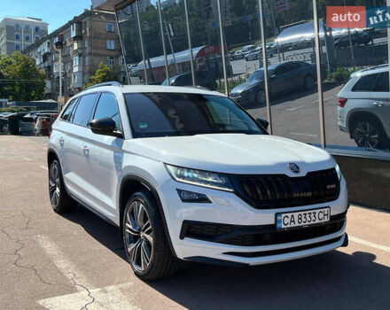Білий Шкода Kodiaq, об'ємом двигуна 2 л та пробігом 122 тис. км за 39800 $, фото 1 на Automoto.ua