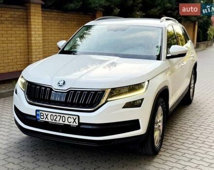 Белый Шкода Kodiaq, объемом двигателя 1.97 л и пробегом 82 тыс. км за 31900 $, фото 6 на Automoto.ua