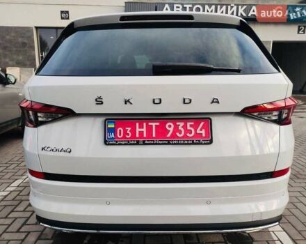 Білий Шкода Kodiaq, об'ємом двигуна 1.97 л та пробігом 190 тис. км за 30950 $, фото 9 на Automoto.ua