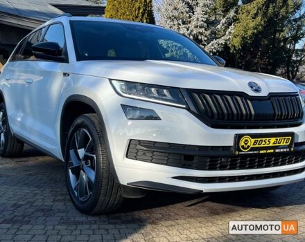 Білий Шкода Kodiaq, об'ємом двигуна 2 л та пробігом 142 тис. км за 35490 $, фото 8 на Automoto.ua