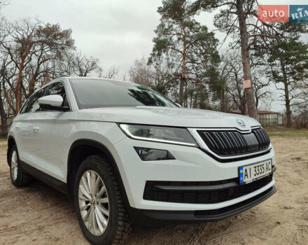 Белый Шкода Kodiaq, объемом двигателя 1.98 л и пробегом 74 тыс. км за 29500 $, фото 14 на Automoto.ua