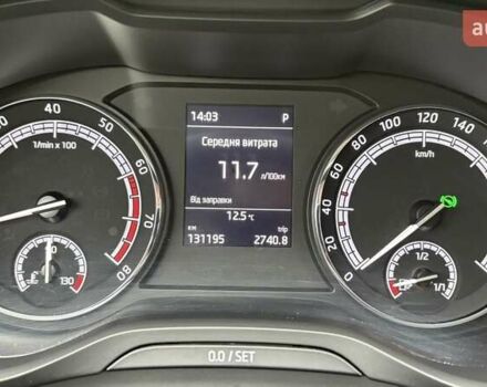 Білий Шкода Kodiaq, об'ємом двигуна 1.98 л та пробігом 131 тис. км за 24205 $, фото 13 на Automoto.ua