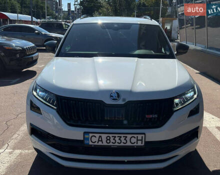 Білий Шкода Kodiaq, об'ємом двигуна 2 л та пробігом 122 тис. км за 39800 $, фото 14 на Automoto.ua