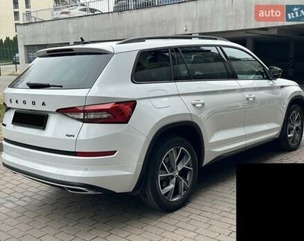 Белый Шкода Kodiaq, объемом двигателя 1.98 л и пробегом 70 тыс. км за 33900 $, фото 18 на Automoto.ua