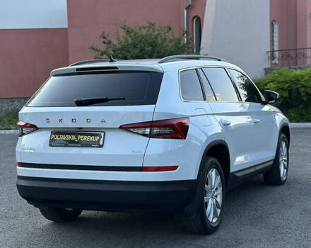 Белый Шкода Kodiaq, объемом двигателя 1.98 л и пробегом 57 тыс. км за 26500 $, фото 5 на Automoto.ua