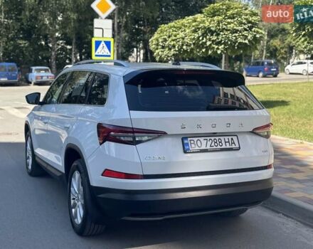 Белый Шкода Kodiaq, объемом двигателя 1.97 л и пробегом 159 тыс. км за 32500 $, фото 6 на Automoto.ua