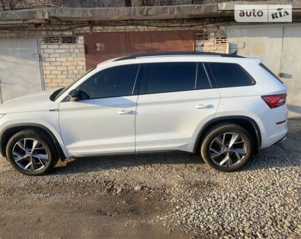 Білий Шкода Kodiaq, об'ємом двигуна 1.98 л та пробігом 66 тис. км за 36600 $, фото 27 на Automoto.ua