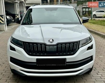 Белый Шкода Kodiaq, объемом двигателя 1.98 л и пробегом 70 тыс. км за 33900 $, фото 13 на Automoto.ua