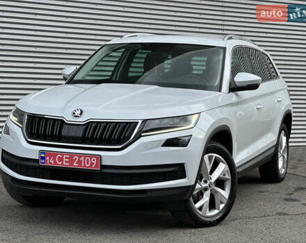 Белый Шкода Kodiaq, объемом двигателя 2 л и пробегом 199 тыс. км за 26750 $, фото 10 на Automoto.ua