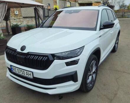 Белый Шкода Kodiaq, объемом двигателя 1.98 л и пробегом 44 тыс. км за 39000 $, фото 12 на Automoto.ua