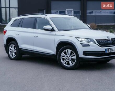 Білий Шкода Kodiaq, об'ємом двигуна 1.98 л та пробігом 100 тис. км за 34000 $, фото 1 на Automoto.ua
