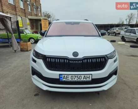 Белый Шкода Kodiaq, объемом двигателя 1.98 л и пробегом 44 тыс. км за 39000 $, фото 11 на Automoto.ua
