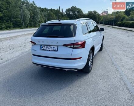 Белый Шкода Kodiaq, объемом двигателя 1.98 л и пробегом 104 тыс. км за 35300 $, фото 8 на Automoto.ua