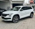 Білий Шкода Kodiaq, об'ємом двигуна 1.98 л та пробігом 70 тис. км за 33700 $, фото 5 на Automoto.ua