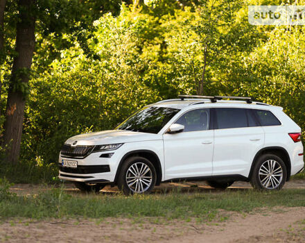 Белый Шкода Kodiaq, объемом двигателя 1.98 л и пробегом 39 тыс. км за 39700 $, фото 7 на Automoto.ua