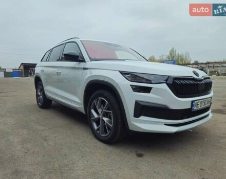 Белый Шкода Kodiaq, объемом двигателя 1.98 л и пробегом 44 тыс. км за 39000 $, фото 9 на Automoto.ua