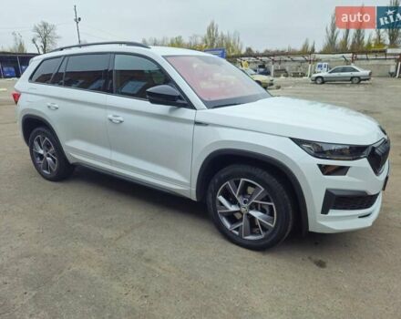 Белый Шкода Kodiaq, объемом двигателя 1.98 л и пробегом 44 тыс. км за 39000 $, фото 10 на Automoto.ua