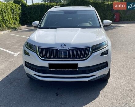 Белый Шкода Kodiaq, объемом двигателя 1.98 л и пробегом 106 тыс. км за 33500 $, фото 1 на Automoto.ua