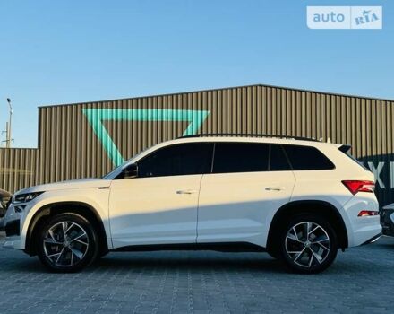 Білий Шкода Kodiaq, об'ємом двигуна 2 л та пробігом 70 тис. км за 41000 $, фото 8 на Automoto.ua