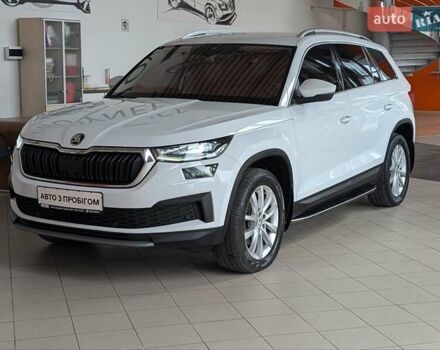Белый Шкода Kodiaq, объемом двигателя 1.97 л и пробегом 80 тыс. км за 37500 $, фото 1 на Automoto.ua