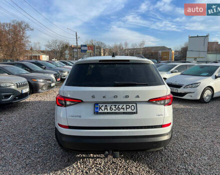 Білий Шкода Kodiaq, об'ємом двигуна 2 л та пробігом 242 тис. км за 23500 $, фото 5 на Automoto.ua