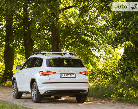 Білий Шкода Kodiaq, об'ємом двигуна 1.98 л та пробігом 39 тис. км за 39700 $, фото 9 на Automoto.ua