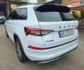 Белый Шкода Kodiaq, объемом двигателя 1.98 л и пробегом 44 тыс. км за 39000 $, фото 3 на Automoto.ua