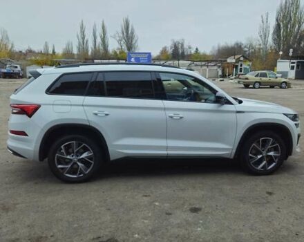 Белый Шкода Kodiaq, объемом двигателя 1.98 л и пробегом 44 тыс. км за 39000 $, фото 7 на Automoto.ua