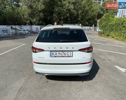 Белый Шкода Kodiaq, объемом двигателя 1.98 л и пробегом 106 тыс. км за 33500 $, фото 8 на Automoto.ua