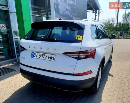 Белый Шкода Kodiaq, объемом двигателя 1.98 л и пробегом 90 тыс. км за 32000 $, фото 1 на Automoto.ua