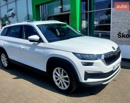 Белый Шкода Kodiaq, объемом двигателя 1.98 л и пробегом 90 тыс. км за 32000 $, фото 2 на Automoto.ua