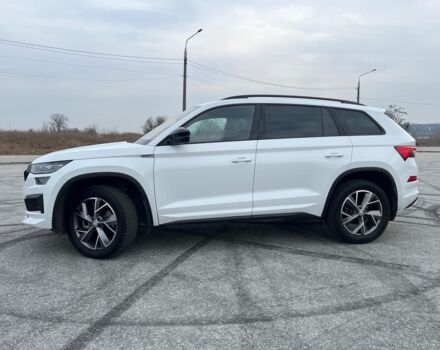 Белый Шкода Kodiaq, объемом двигателя 2 л и пробегом 14 тыс. км за 44990 $, фото 1 на Automoto.ua