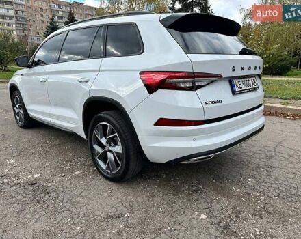 Белый Шкода Kodiaq, объемом двигателя 1.98 л и пробегом 64 тыс. км за 39000 $, фото 8 на Automoto.ua