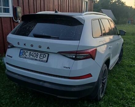 Белый Шкода Kodiaq, объемом двигателя 2 л и пробегом 48 тыс. км за 38000 $, фото 10 на Automoto.ua